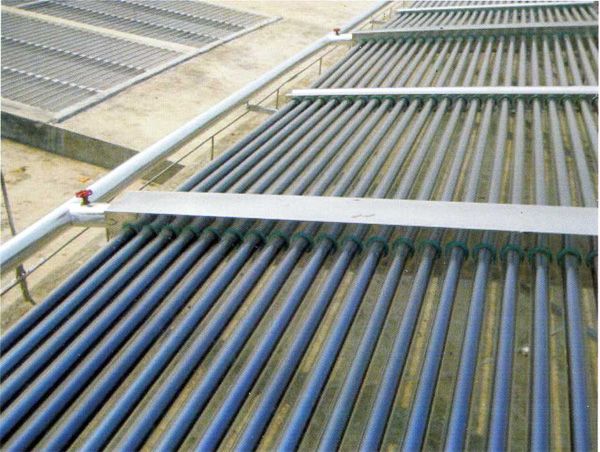 真空管太阳能热水器与真空管集热器 高效集热，绿色生活