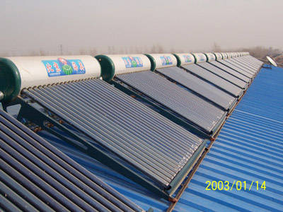 北京海奥太阳能热水器厂热水工程与太阳能集热器产品优势